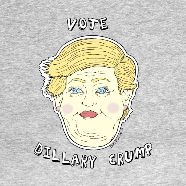 VOTE CRUMP 2016! (Light COLORS) T-SHIRT by ChrisPyrate